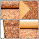 1 Rolle Kork Muster Paisley Herbst 15 x 50 cm